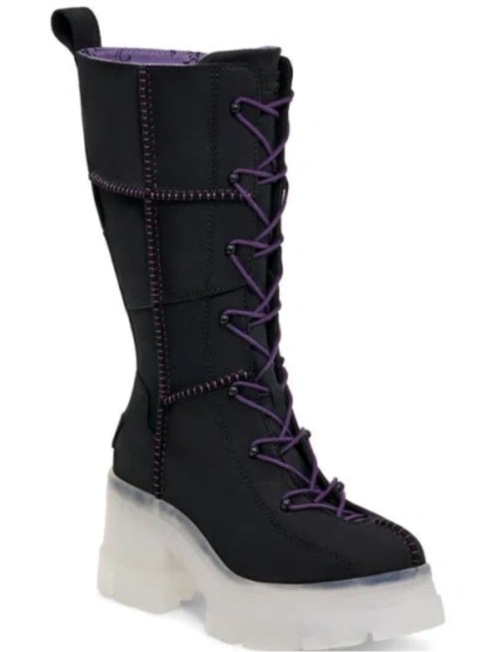 UGG M X Jungle Areum Platform Boot Black & Purple